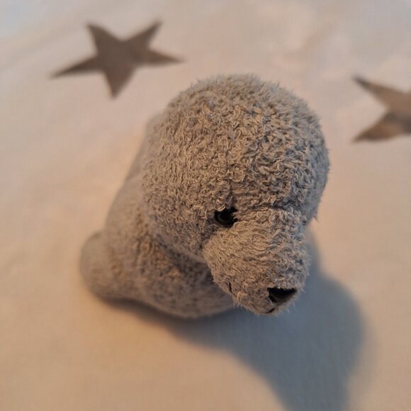 5" Russ Luv Pets Seal Waves Plush 5" Gray Sea Mini Beanbag Stuffed Animal w‎ Tag - Picture 2 of 8